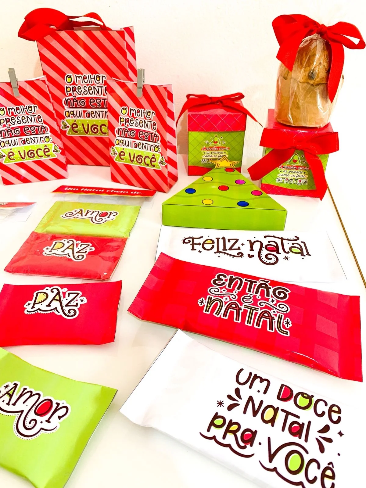 Kit de lembrancinha natalina — amostra 8: 🎄🎁Kit Lembrancinhas tema Natal