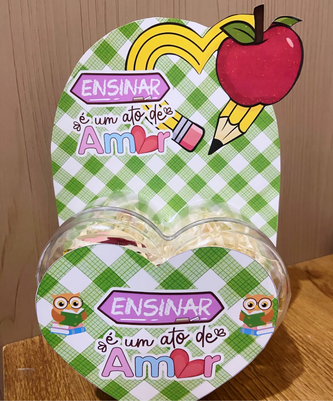 Kit de lembrancinhas de Dia dos Professores para imprimir — amostra 1: Uma homenagem para preparar na escola