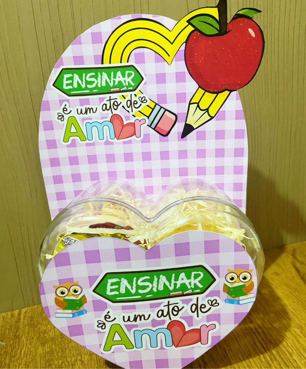 Kit de lembrancinhas de Dia dos Professores para imprimir — amostra 2: Como organizar o uso em sala
