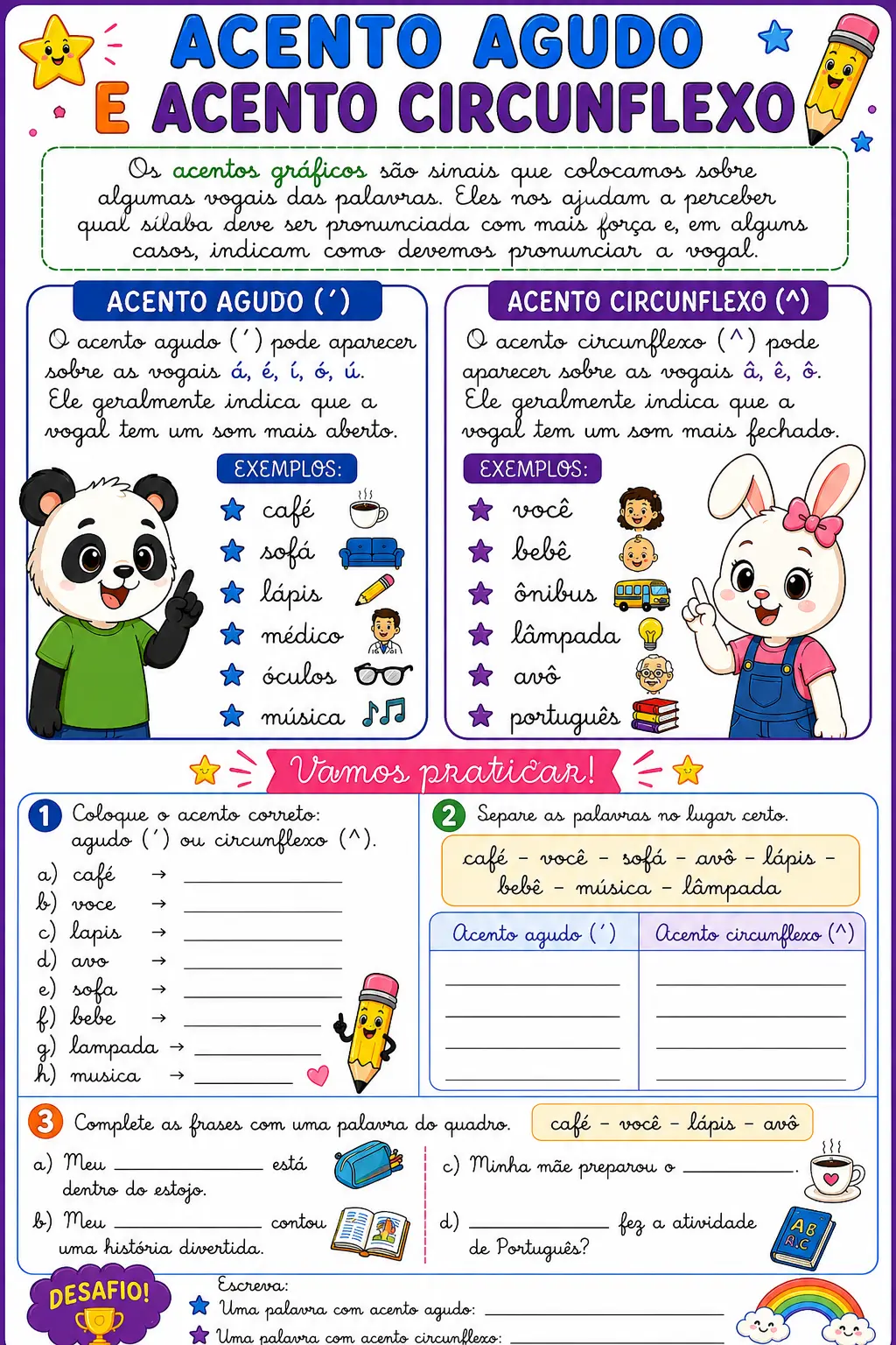 KIT DE LÍNGUA PORTUGUESA – CONCEITOS E ATIVIDADES — amostra 2: KIT DE LÍNGUA PORTUGUESA – CONCEITOS E ATIVIDADES | 3º ANO…