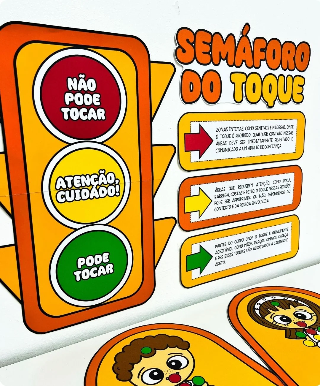 Kit de Maio Laranja para imprimir – Infantil e Anos Iniciais — amostra 2: Como aplicar o material em sala