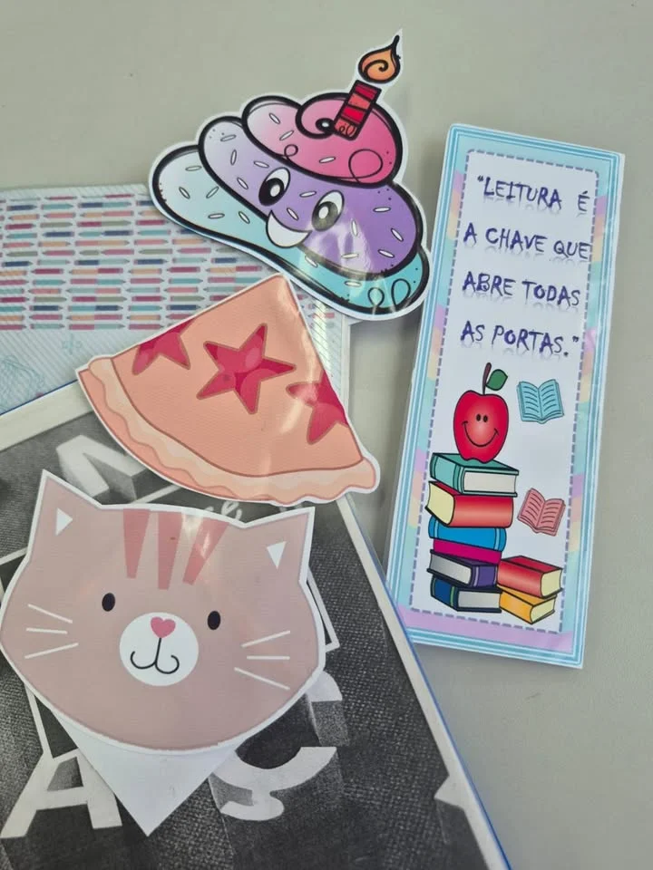 📚✨Kit de Marcadores de Página Fofinhos e Divertidos s📚✨em PDF pronto para imprimir — amostra 7: 🌟 Incentive a leitura…