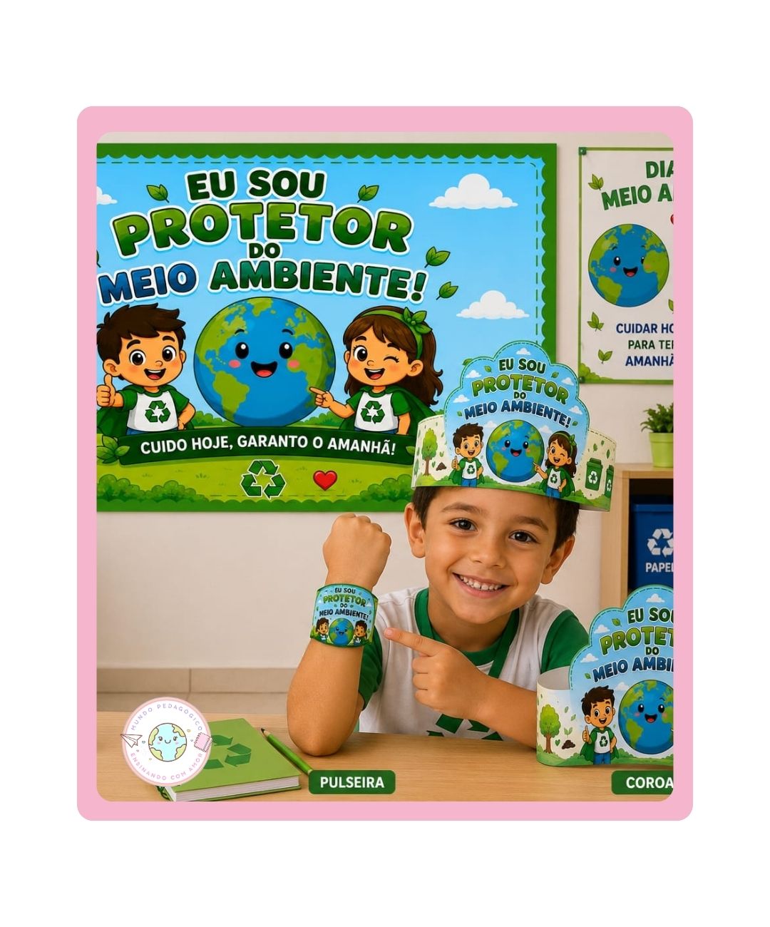 Kit de meio ambiente para imprimir — Educação Infantil — Planners e organização para Educação Infantil: Prepare a sala para…