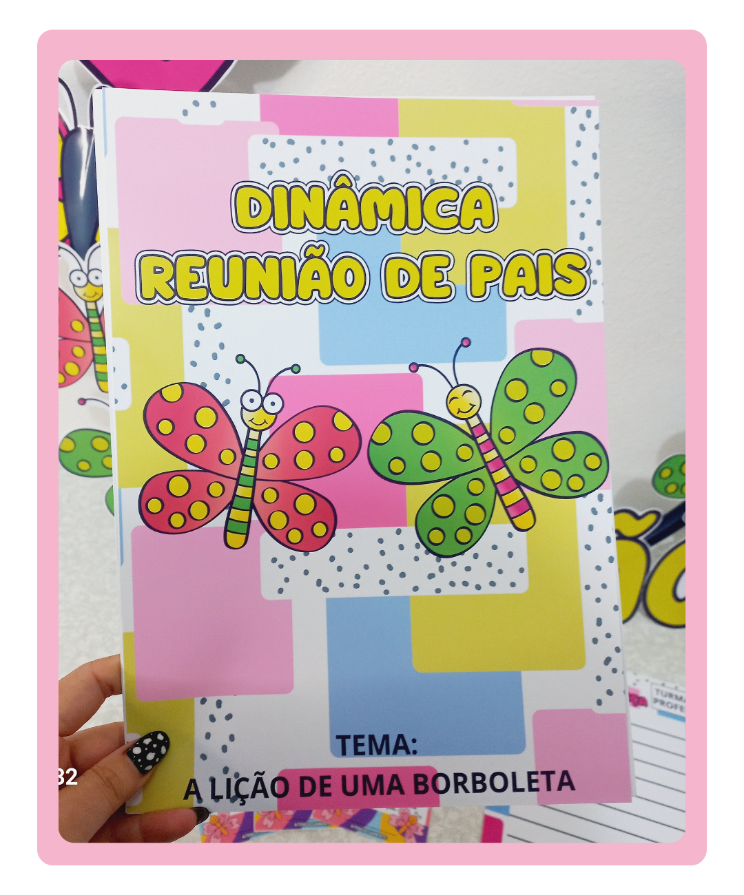 Kit de reunião de pais para imprimir: a lição de uma borboleta — amostra 5: Prepare o encontro com as famílias usando um…
