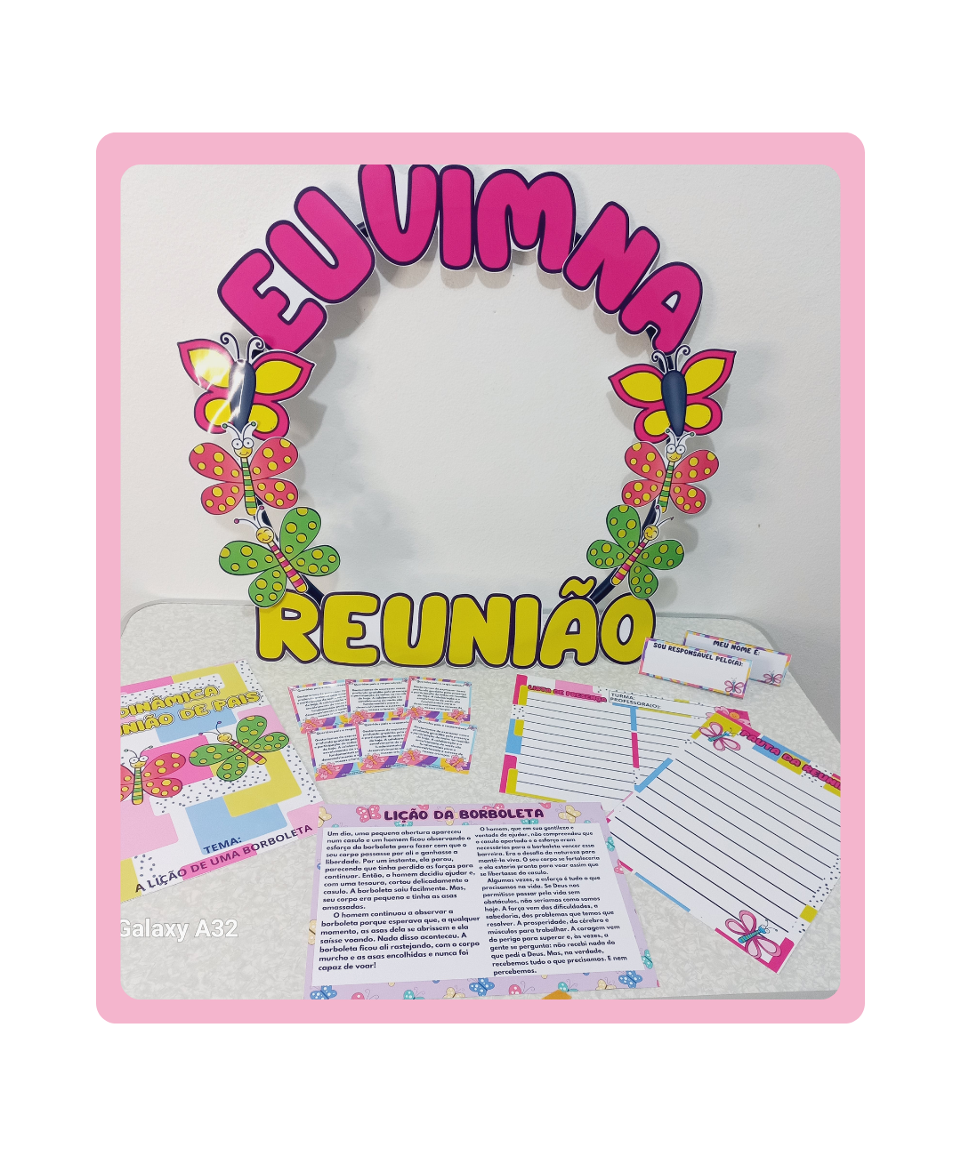Kit de reunião de pais para imprimir: a lição de uma borboleta — História para Todas as séries: Prepare o encontro com as…