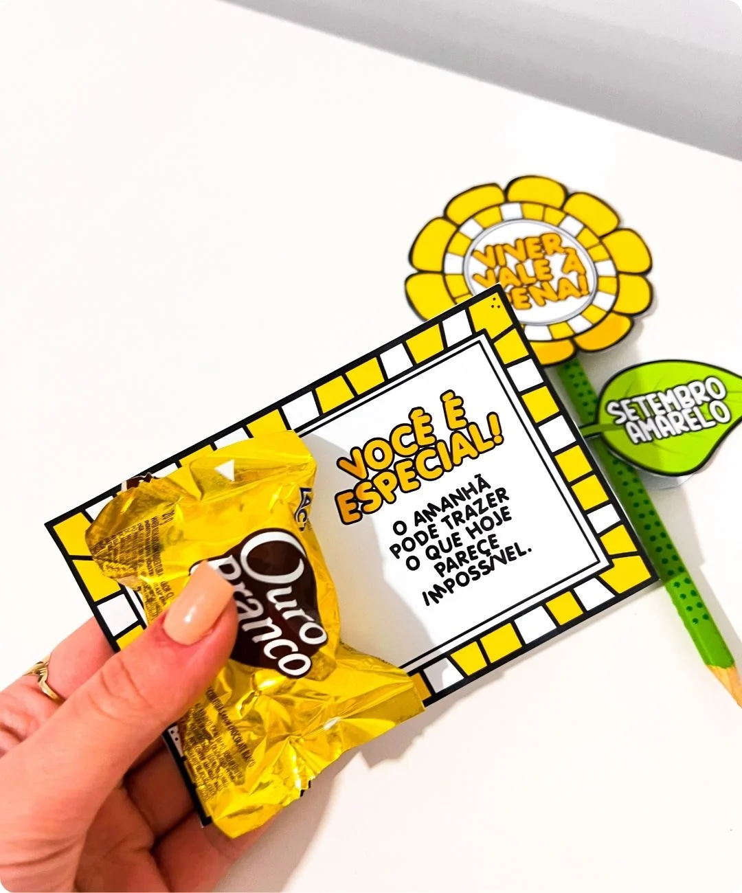 Kit de Setembro Amarelo para imprimir — amostra 1: Uma proposta prática para o Setembro Amarelo na escola