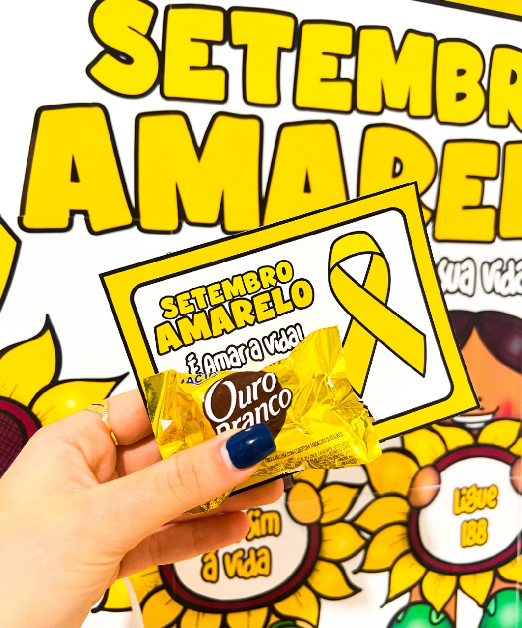 Kit de Setembro Amarelo para imprimir — amostra 3: Um recurso pronto para imprimir