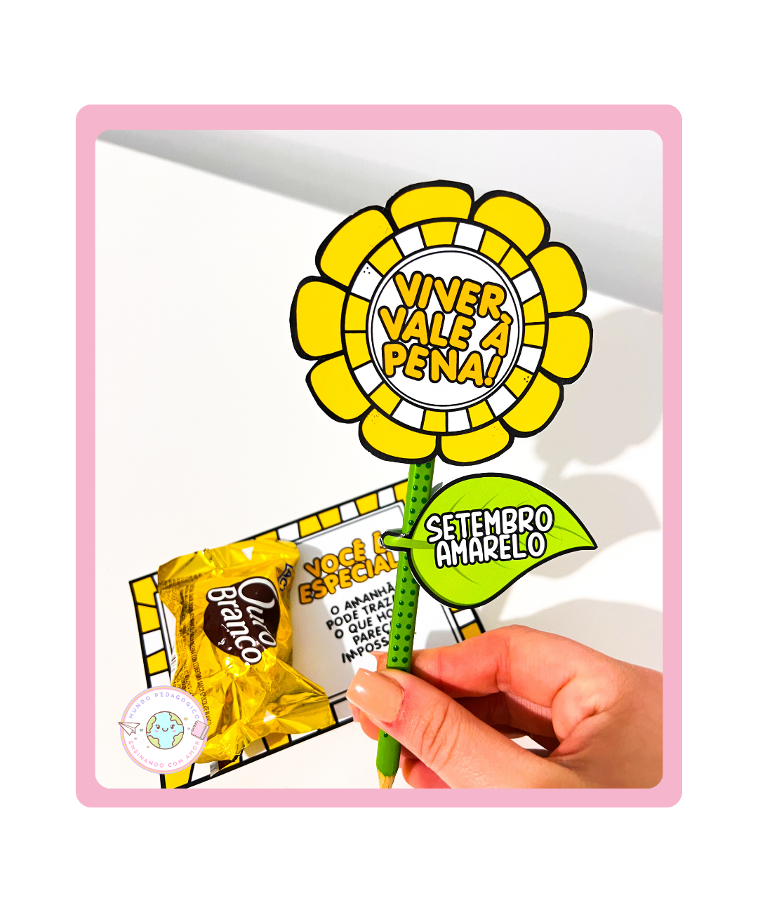 Kit de Setembro Amarelo para imprimir — capa do material