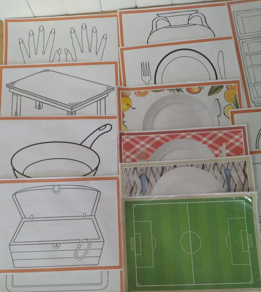 📚✨KIT DESENHOS PARA MASSINHA📚✨ — amostra 3: 💛🌈 Dê asas à imaginação dos pequenos com nosso kit criativo para massinha