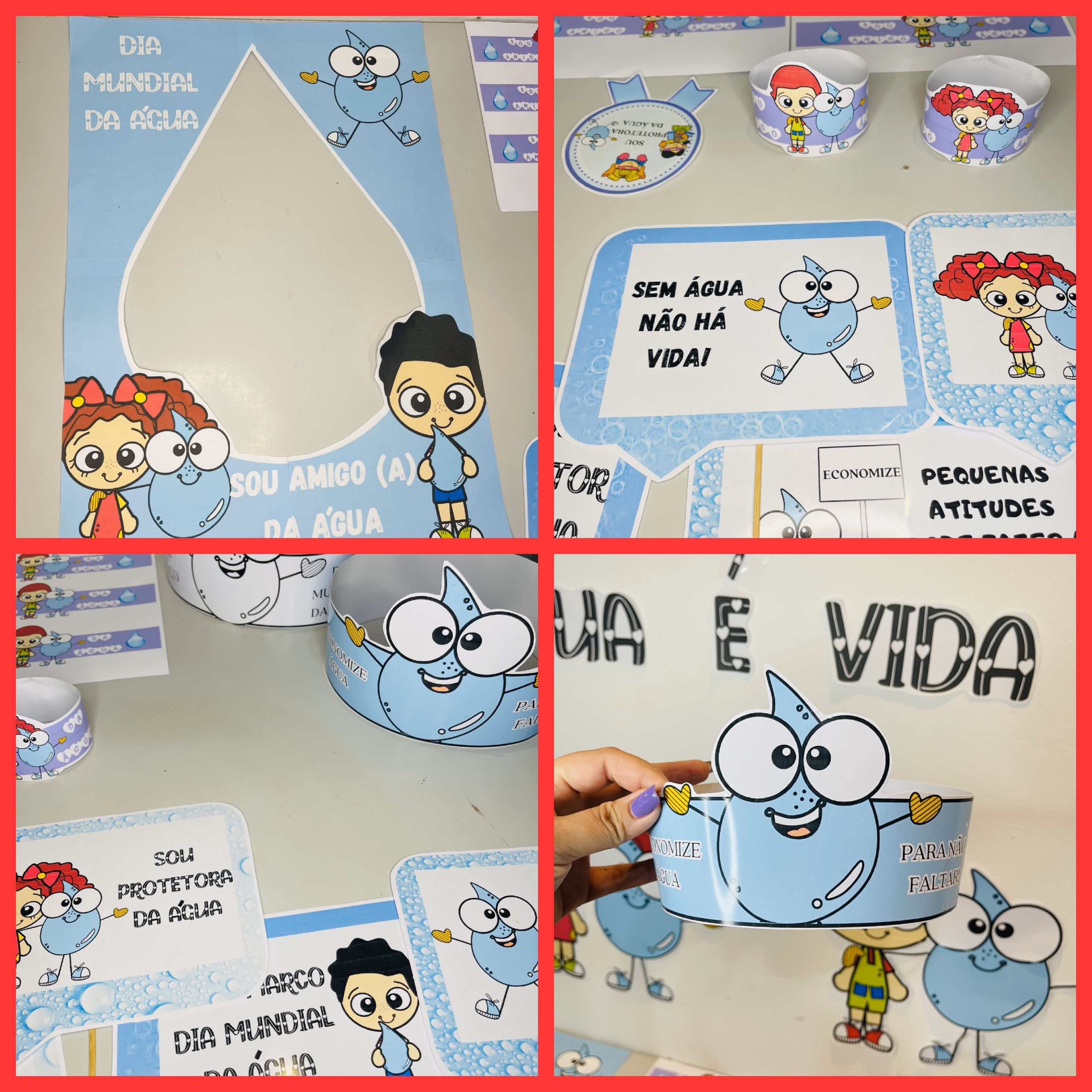 Kit dia da água – Material Pedagógico — amostra 1: Sobre o KIT DIA DA ÁGUA