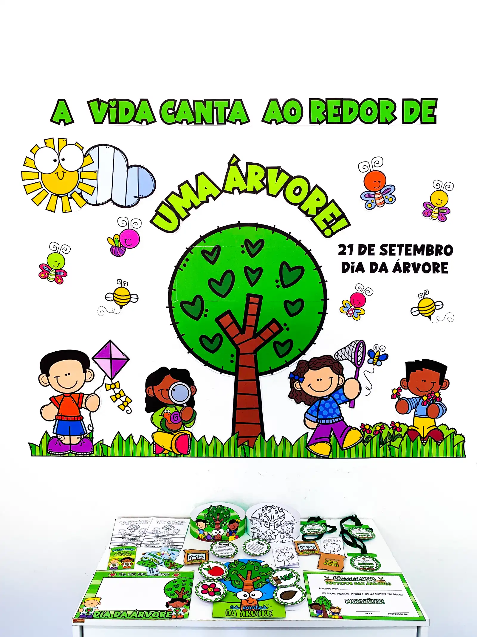 Kit Dia da Árvore – Atividades para Imprimir — capa do material