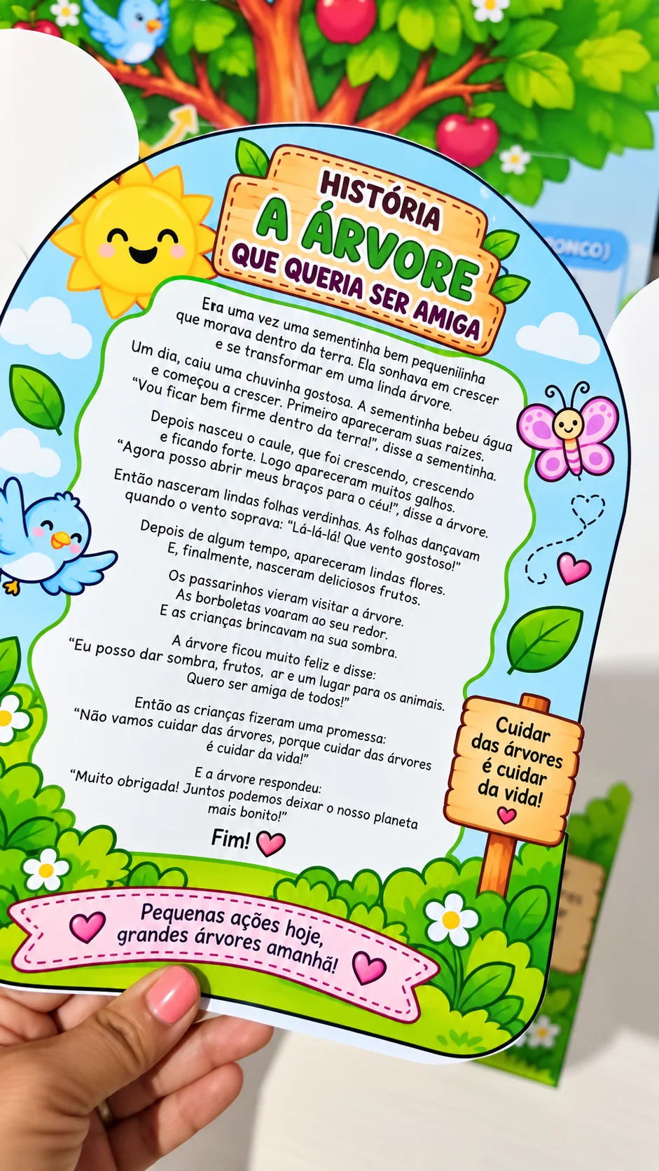 🌳 KIT DIA DA ÁRVORE – CONHECENDO A ÁRVORE 🌳 — amostra 1: 🌳 KIT DIA DA ÁRVORE – CONHECENDO A