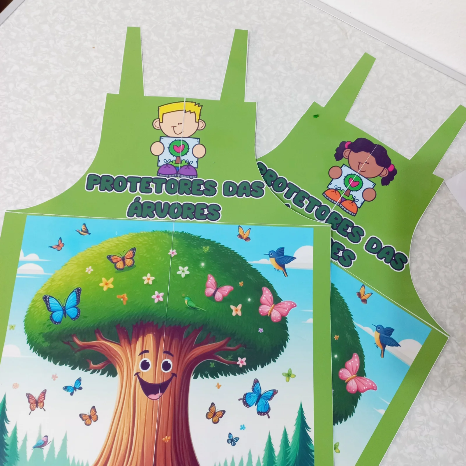 KIT DIA DA ÁRVORE para Revenda – Material Pedagógico — amostra 1: O que vem no material