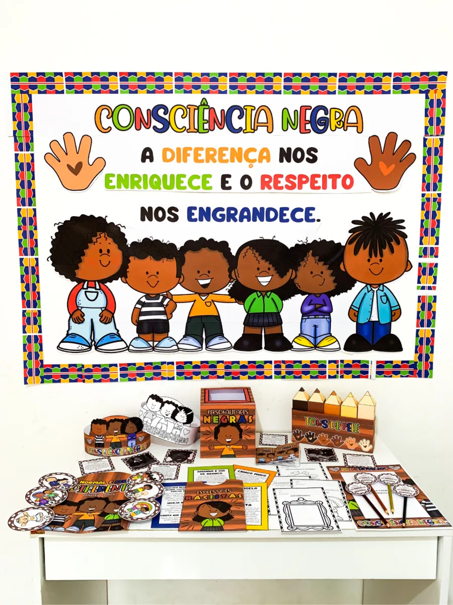 Kit Dia da Consciência Negra para Educação Infantil e Anos Iniciais — Atividades para Todas as séries: Ideal para…