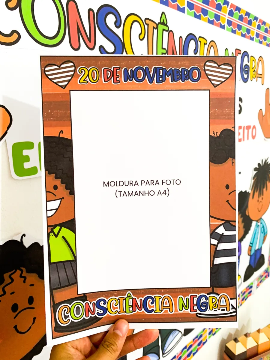 Kit Dia da Consciência Negra para Educação Infantil e Anos Iniciais — amostra 3: Ideal para professores que procuram um kit…