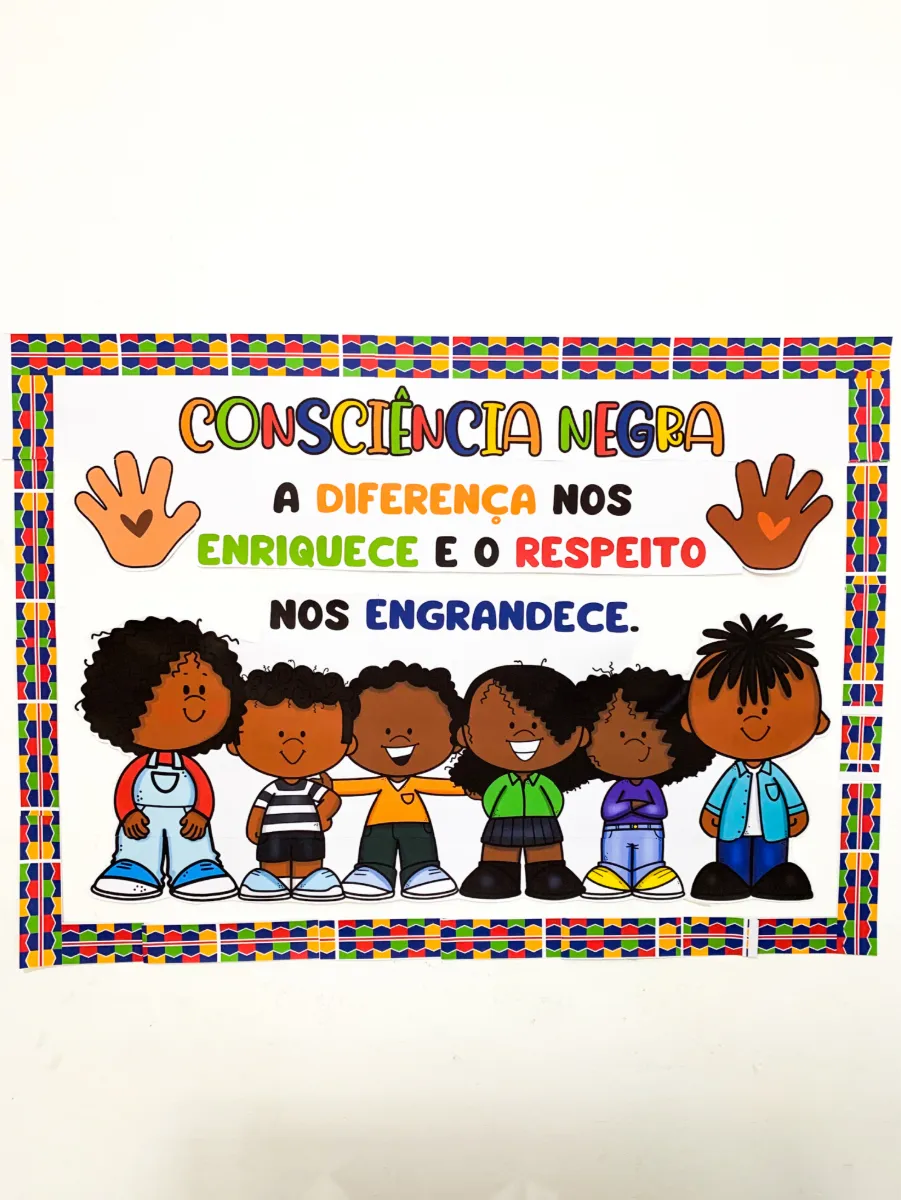 Kit Dia da Consciência Negra para Educação Infantil e Anos Iniciais — amostra 6: Ideal para professores que procuram um kit…
