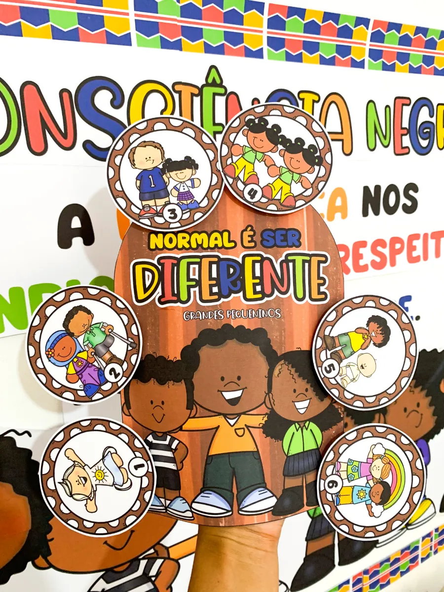 Kit Dia da Consciência Negra para Educação Infantil e Anos Iniciais — amostra 7: Ideal para professores que procuram um kit…