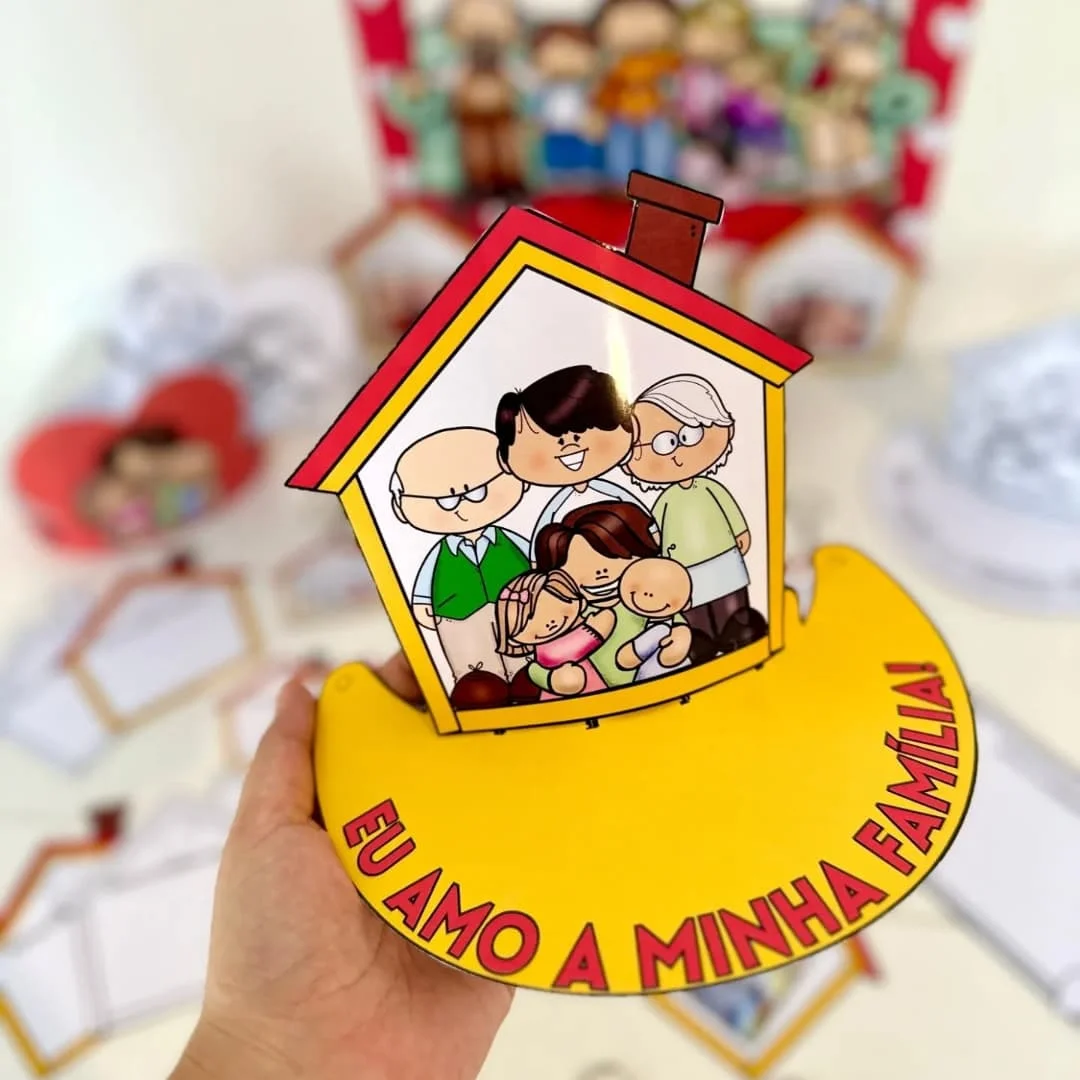 KIT DIA DA FAMÍLIA – Material Pedagógico — amostra 1: O que vem no material