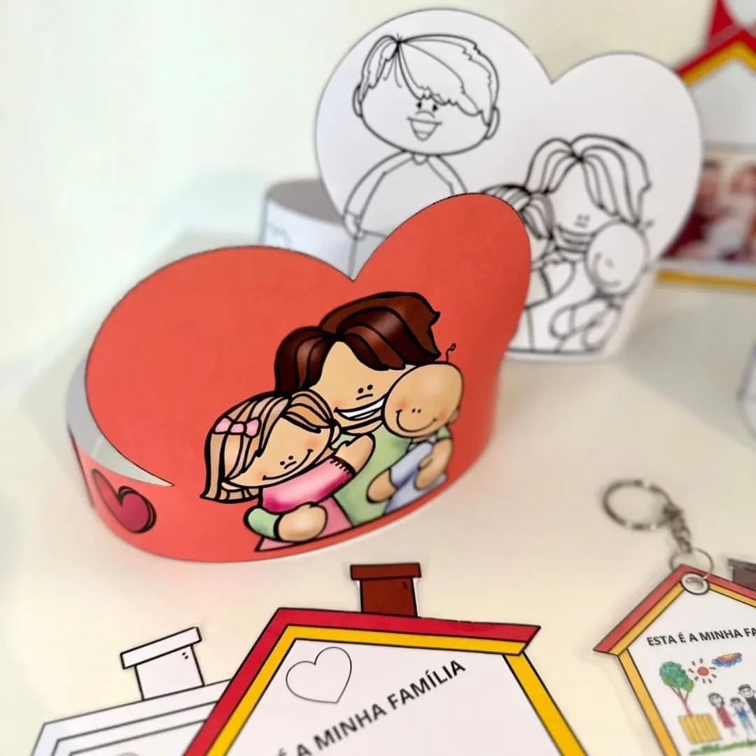 KIT DIA DA FAMÍLIA – Material Pedagógico — amostra 3: Um kit completo, encantador e cheio de significado para trabalhar o…