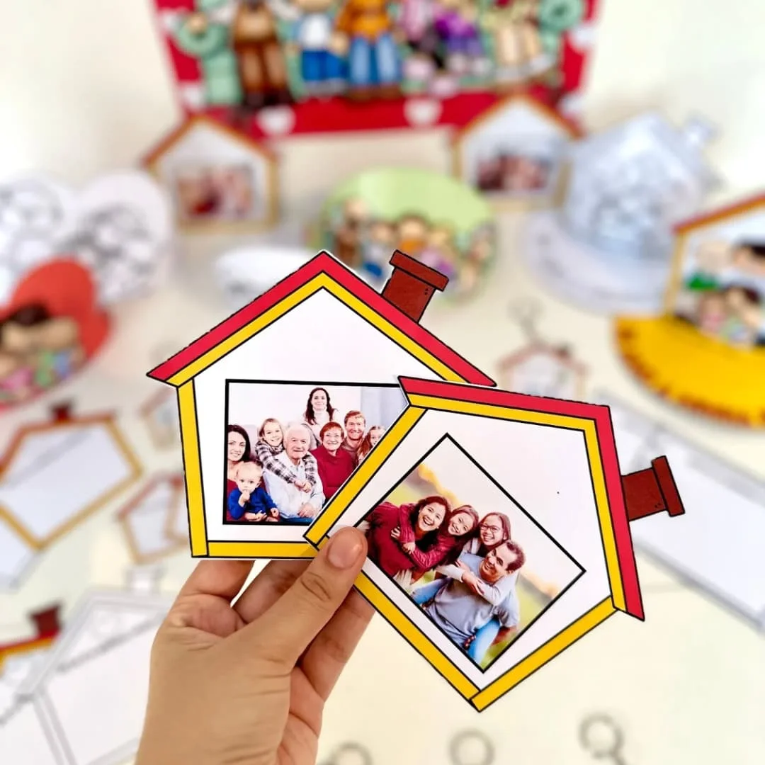 KIT DIA DA FAMÍLIA – Material Pedagógico — amostra 4: Um kit completo, encantador e cheio de significado para trabalhar o…