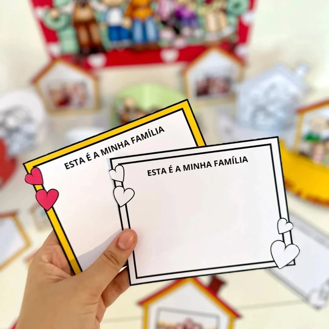 KIT DIA DA FAMÍLIA – Material Pedagógico — amostra 5: Um kit completo, encantador e cheio de significado para trabalhar o…