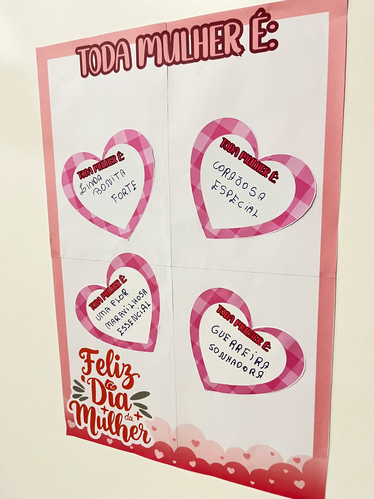 Kit Dia da Mulher: Painel Interativo + Cartão — amostra 4: Transforme o Dia da Mulher em um momento especial e cheio de… Kit Dia da Mulher: Painel Interativo + Cartão — amostra 4: Transforme o Dia da Mulher em um momento especial e cheio de…