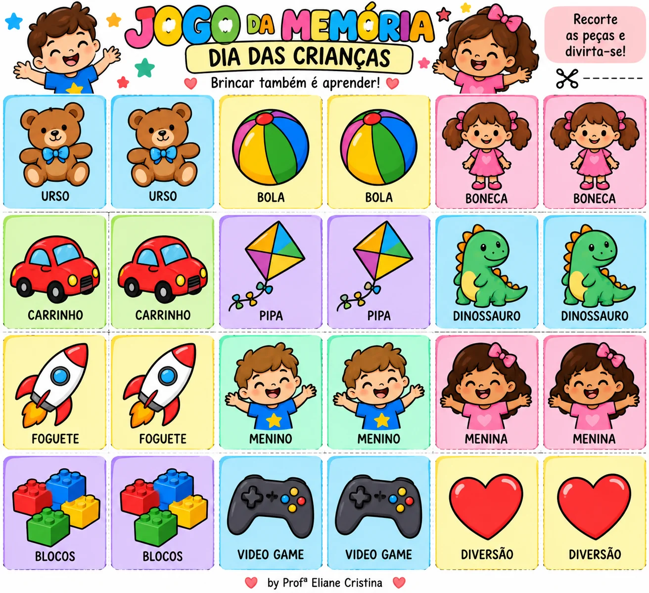 KIT DIA DAS CRIANÇAS 12 DE OUTUBRO 🎉 Um kit completo, lúdico e educativo 💙 PLR — amostra 6: 🎉 KIT DIA DAS CRIANÇAS 12 DE…