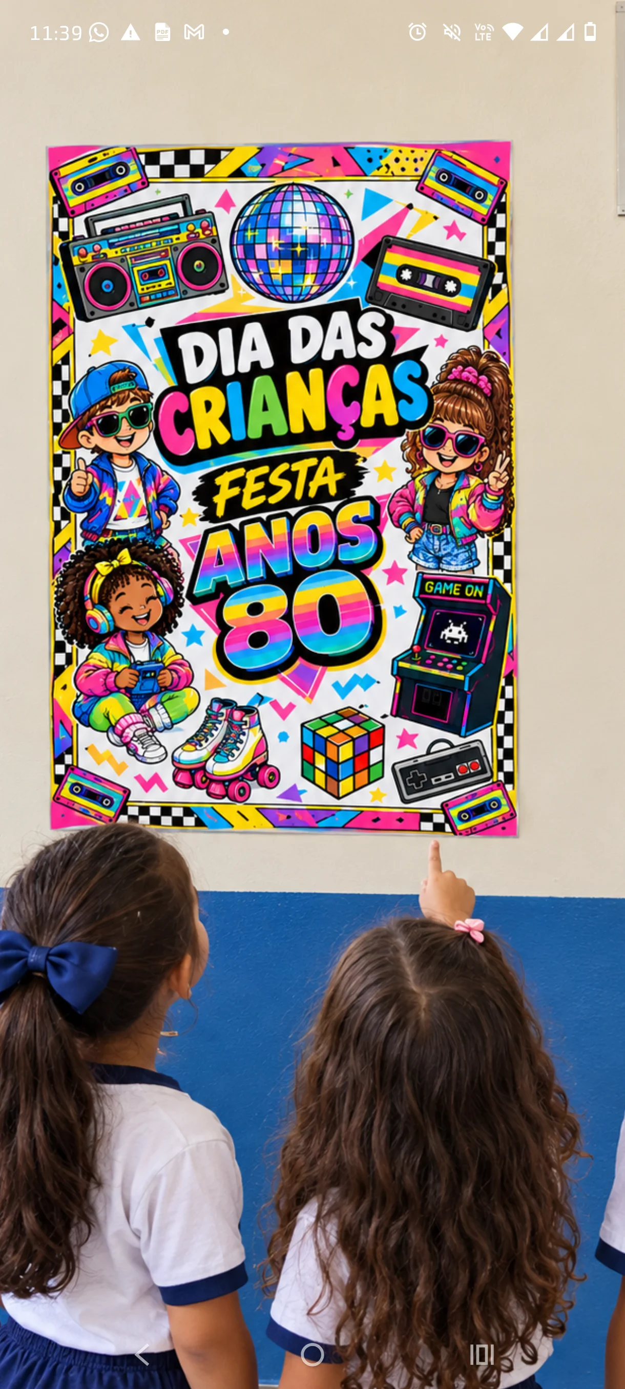 Kit Dia das Crianças Anos 80 – Painel e Lembrancinha — amostra 3: Kit Dia das Crianças – Festa Anos 80 Kit Dia das Crianças Anos 80 – Painel e Lembrancinha — amostra 3: Kit Dia das Crianças – Festa Anos 80