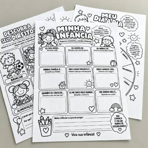 Kit Dia das Crianças – Atividades sobre Infância e Direitos — amostra 1: Celebre o Dia das Crianças com um kit de… Kit Dia das Crianças – Atividades sobre Infância e Direitos — amostra 1: Celebre o Dia das Crianças com um kit de…