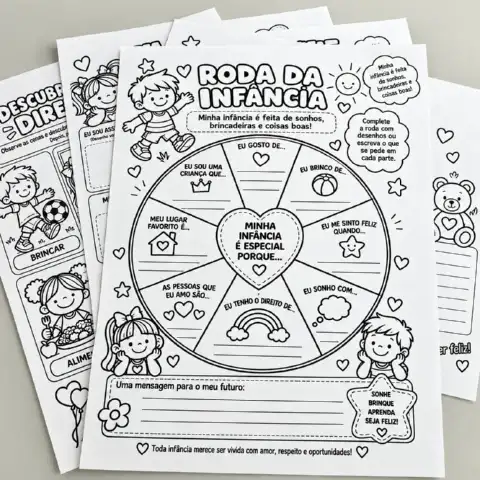 Kit Dia das Crianças – Atividades sobre Infância e Direitos — amostra 3: Kit Dia das Crianças com atividades lúdicas sobre… Kit Dia das Crianças – Atividades sobre Infância e Direitos — amostra 3: Kit Dia das Crianças com atividades lúdicas sobre…
