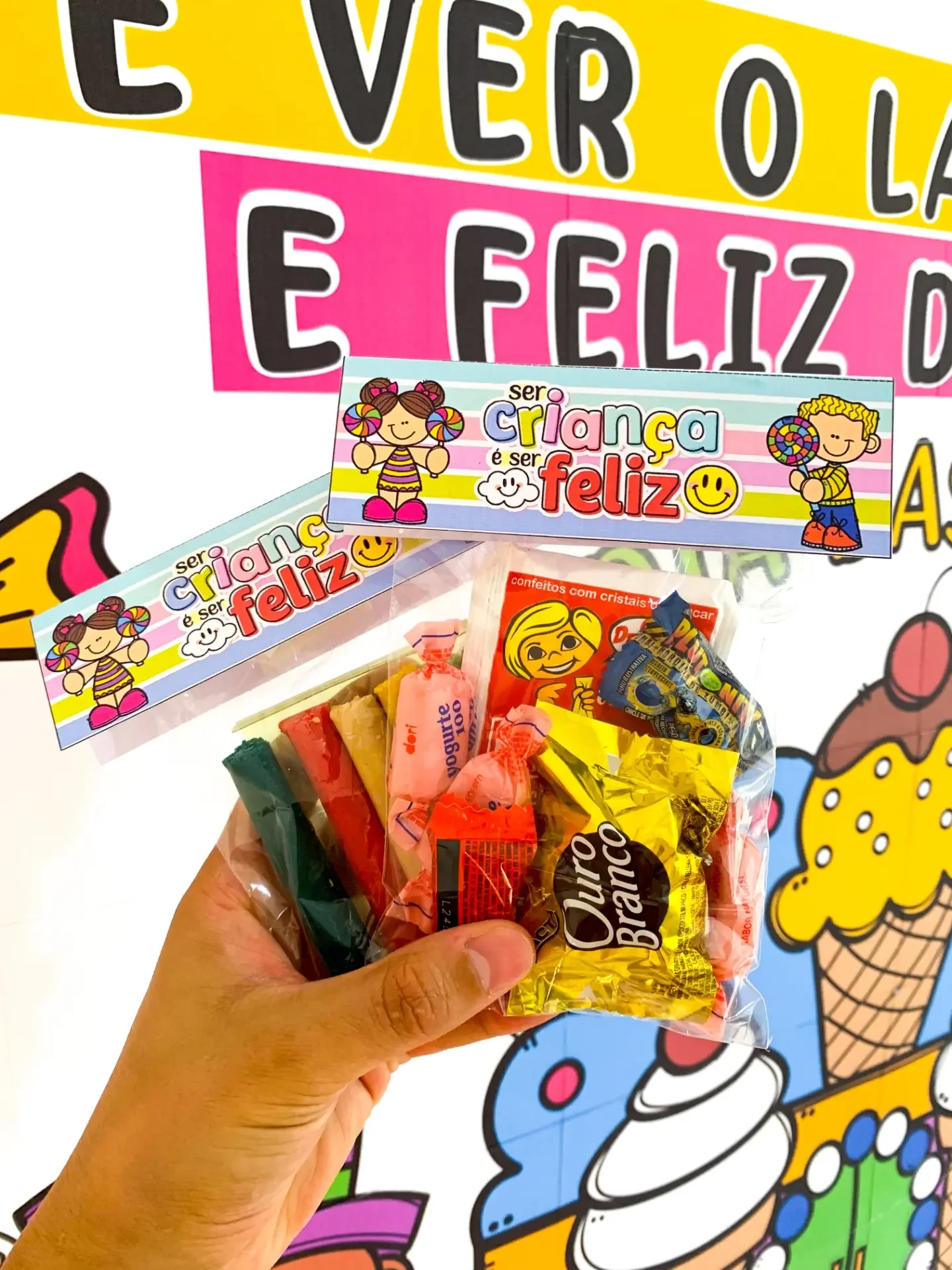 KIT DIA DAS CRIANÇAS – DIVERSÃO E ENCANTO EM UM SÓ MATERIAL! — amostra 2: Prepare uma comemoração inesquecível e cheia de…