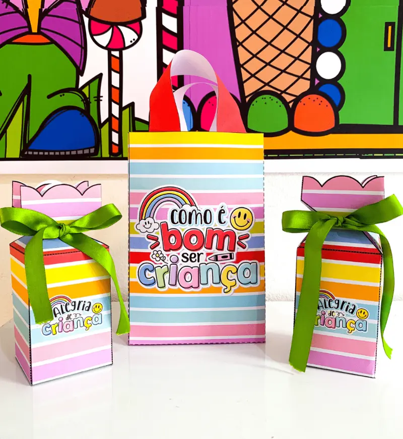 Kit Dia das Crianças em PDF para Educação Infantil — amostra 3: Como usar em sala de aula