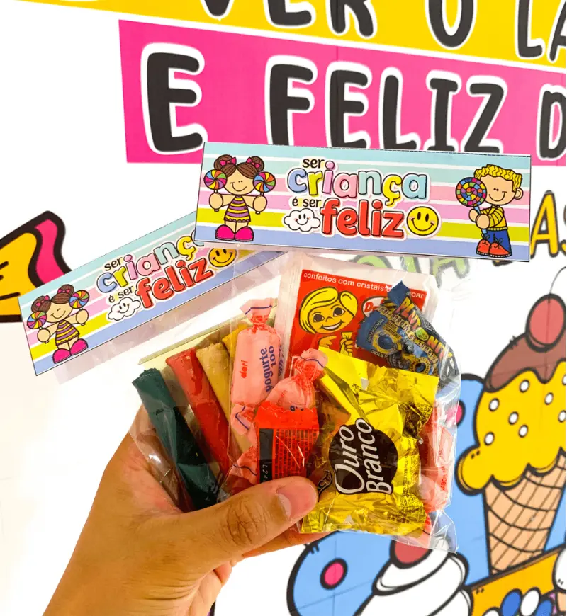 Kit Dia das Crianças em PDF para Educação Infantil — amostra 7: Prepare a comemoração na Educação Infantil com um kit em…