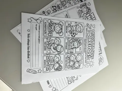 KIT DIA DAS CRIANÇAS — MINHA INFÂNCIA, MEUS DIREITOS — amostra 2: Um kit especial para trabalhar o Dia das Crianças de…