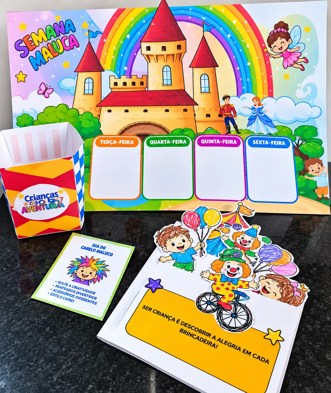 Painel dia das crianças interativo — Alfabetização para Educação Infantil: Semana da Criança/kit completo Pronto para…