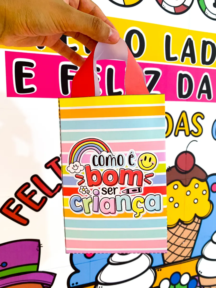 Kit Dia das Crianças para Educação Infantil — amostra 6: Um material lindo, completo e divertido para trabalhar o Dia das…