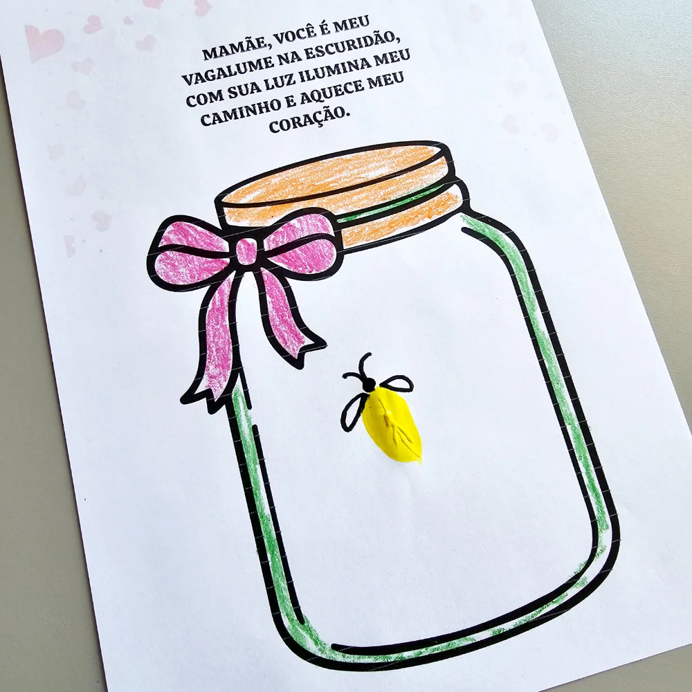Kit Dia das Mães – Atividades Pedagógicas — amostra 4: Kit com 3 atividades criativas para o Dia das Mães