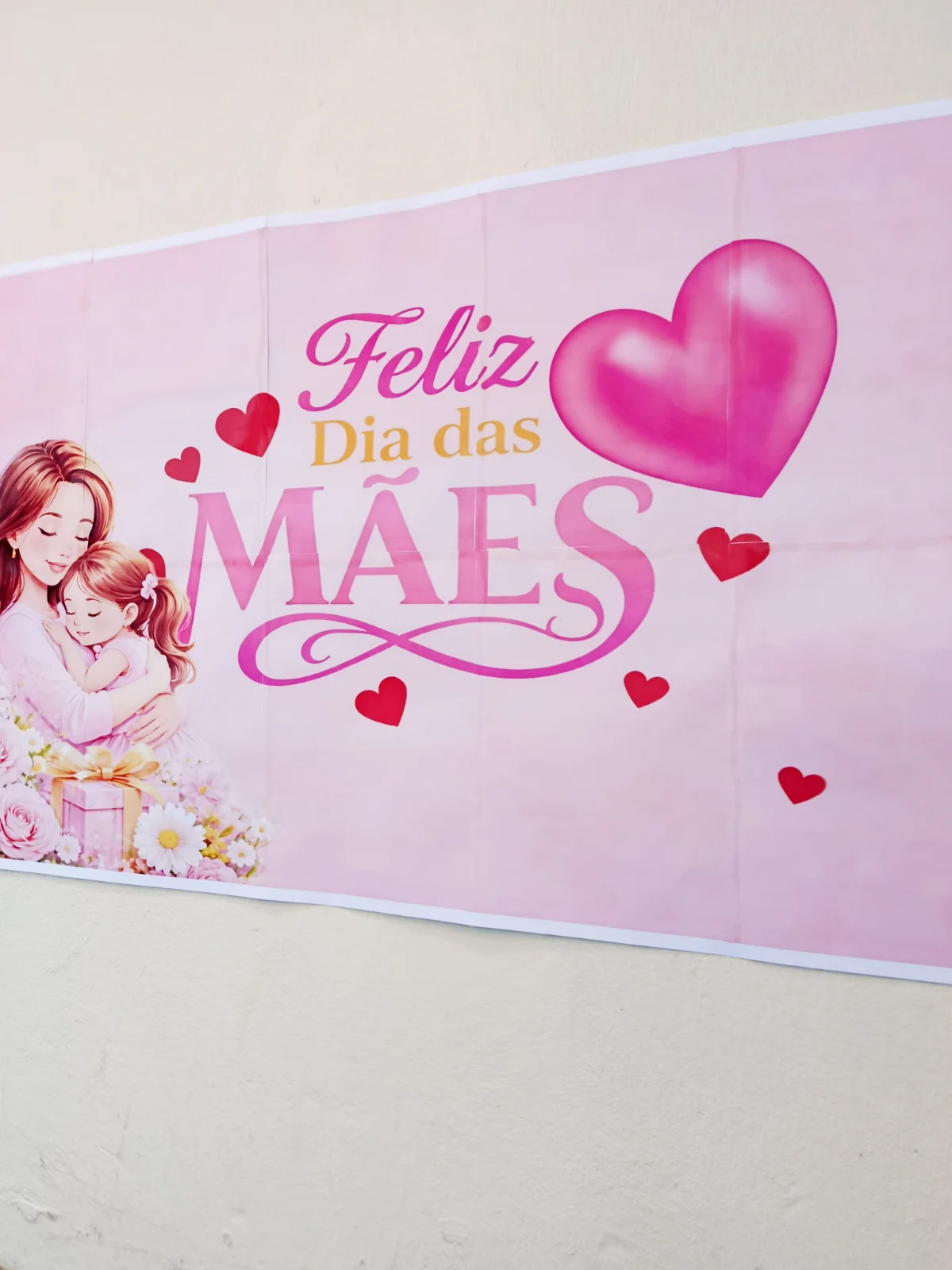 Kit dia das mães painel + cartão — Datas comemorativas para Todas as séries: Painel + Lembrancinha Interativa Dia das Mães…