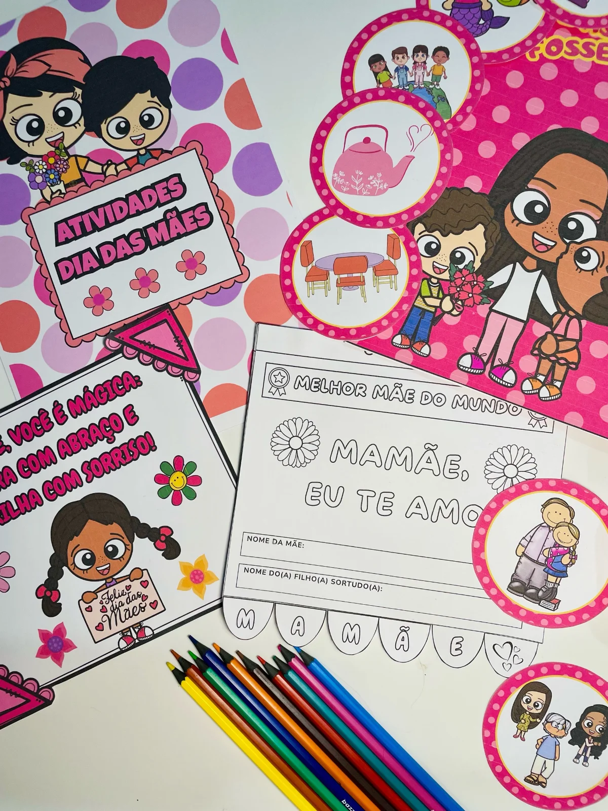 Kit Dia das Mães – Um presente cheio de amor e significado! — capa do material