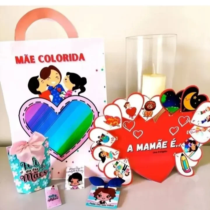 Kit dia das mães — amostra 1: Kit perfeito para trabalhar o Dia das Mães na educação infantil 💝 Com atividades lindas,…