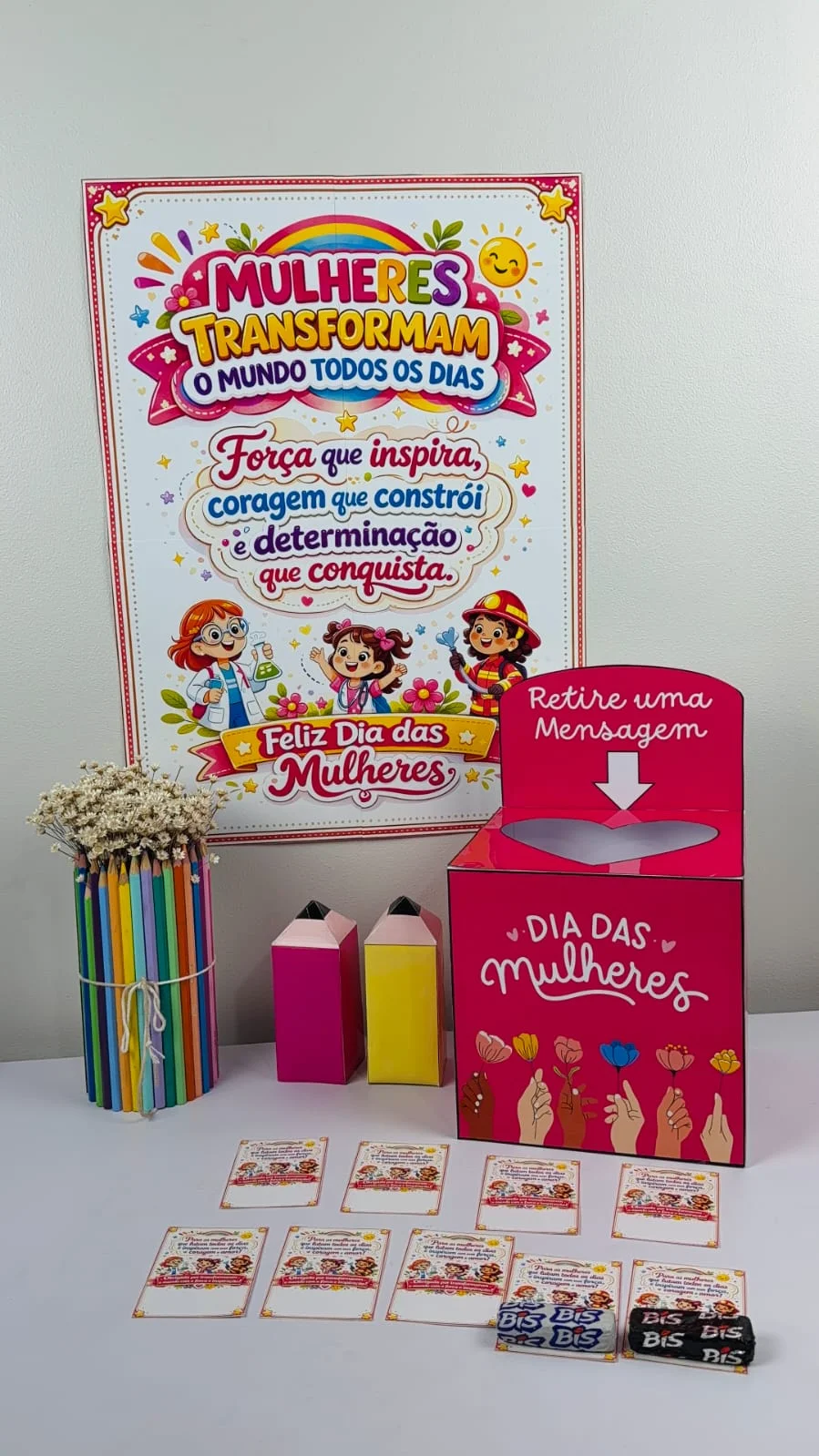 Kit Dia das Mulheres — capa do material