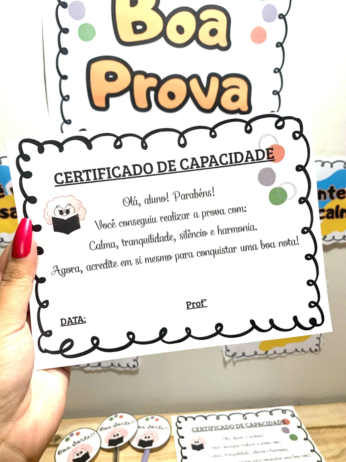 KIT DIA DE PROVA – Atividades para Imprimir — amostra 2: Sobre o KIT DIA DE PROVA