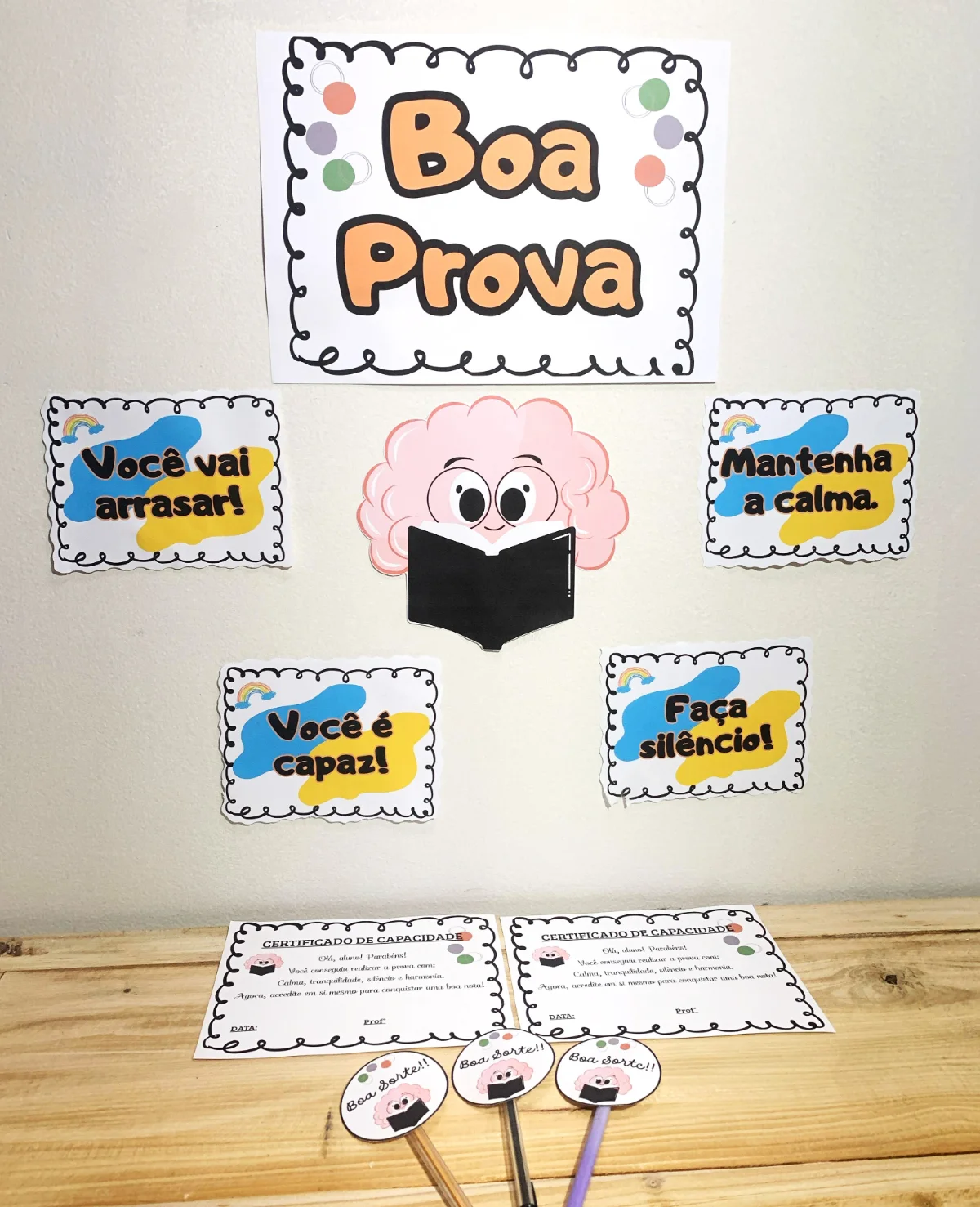 KIT DIA DE PROVA – Atividades para Imprimir — capa do material