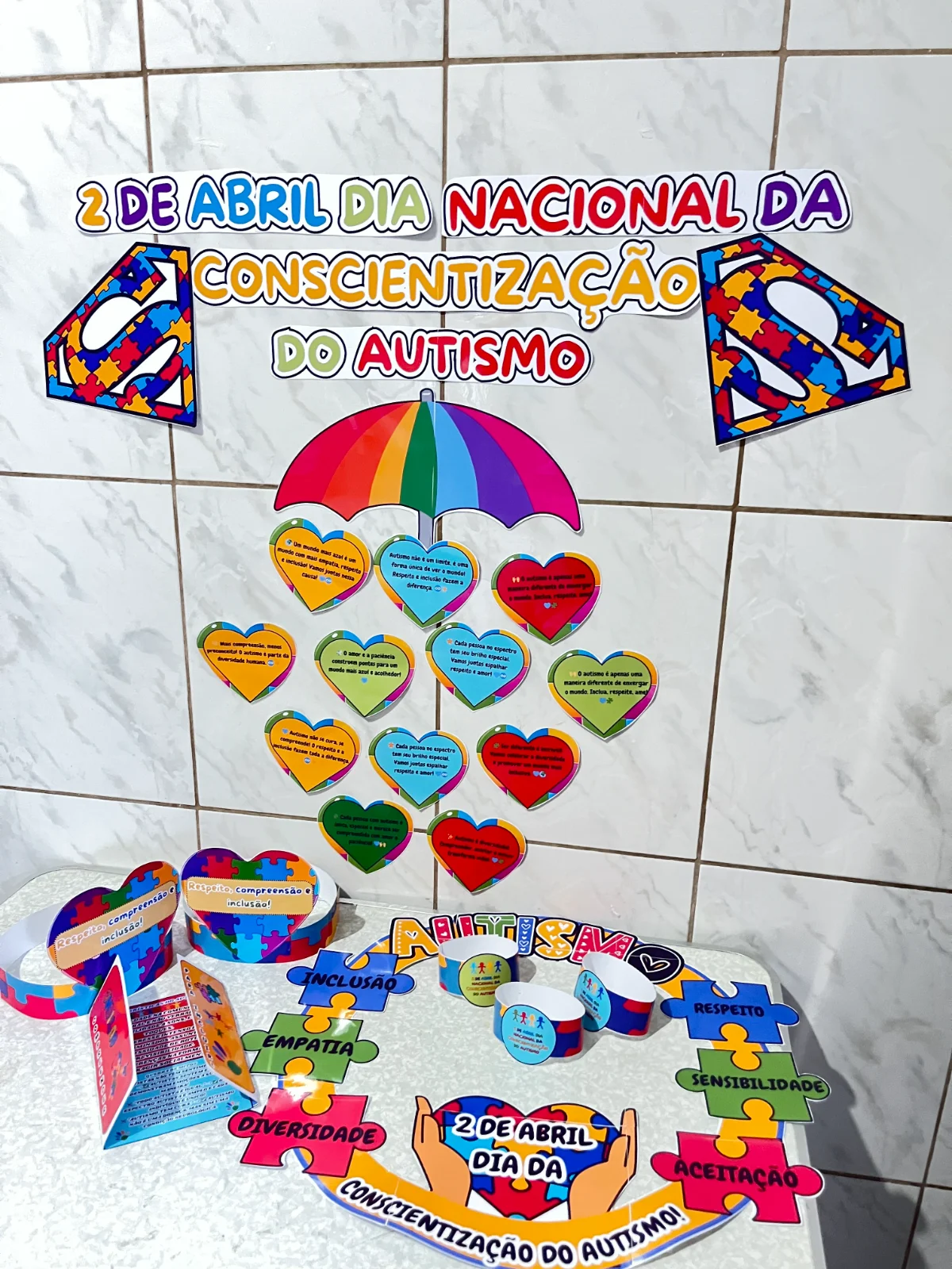 KIT DIA DO AUTISMO - Conscientização Respeito e Inclusão! — amostra 1: 💙♾️ KIT DIA DO AUTISMO 🌍✨ KIT DIA DO AUTISMO - Conscientização Respeito e Inclusão! — amostra 1: 💙♾️ KIT DIA DO AUTISMO 🌍✨