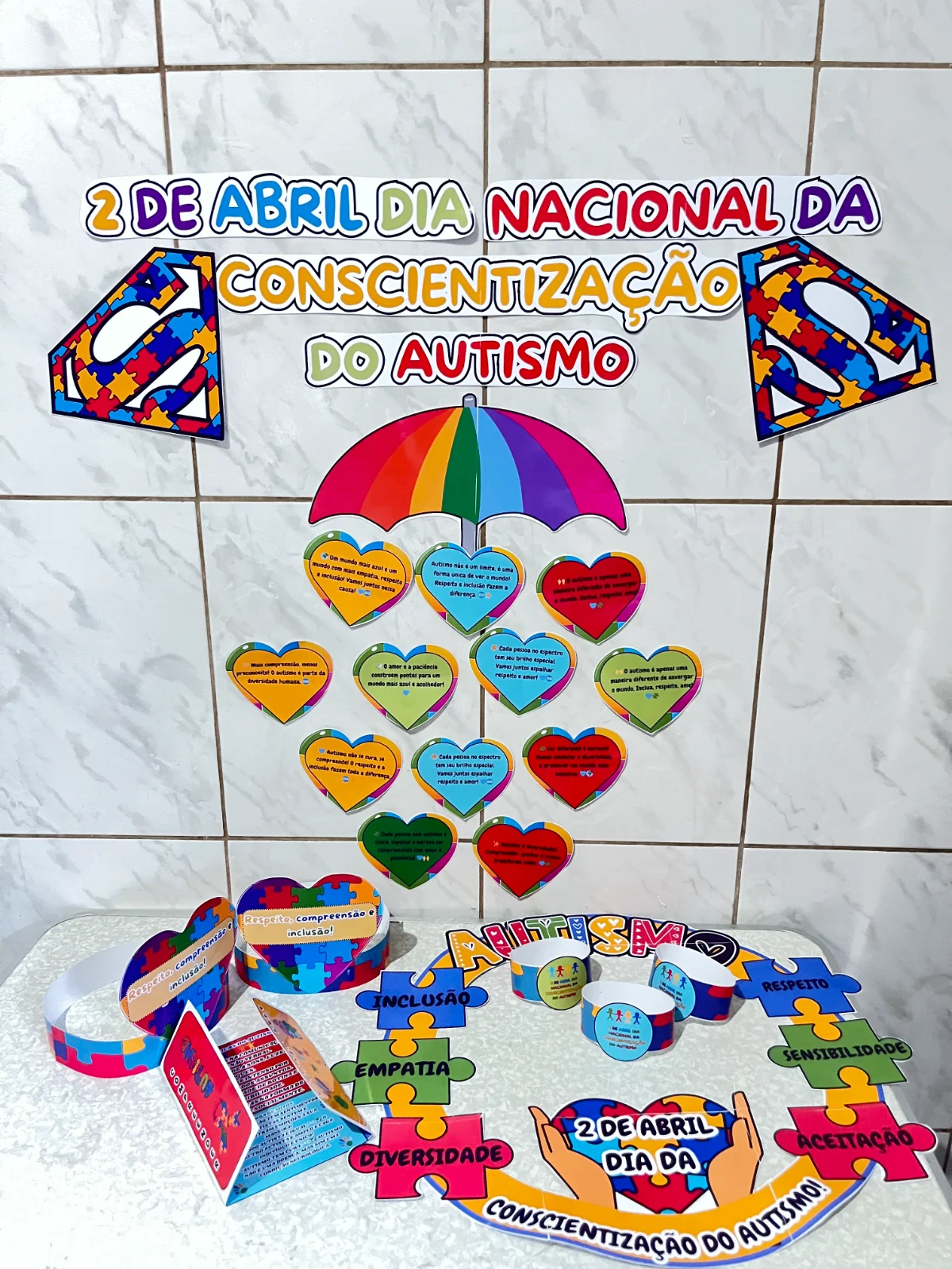 KIT DIA DO AUTISMO - Conscientização Respeito e Inclusão! — Datas comemorativas para Educação Infantil: Nosso painel… KIT DIA DO AUTISMO - Conscientização Respeito e Inclusão! — Datas comemorativas para Educação Infantil: Nosso painel…