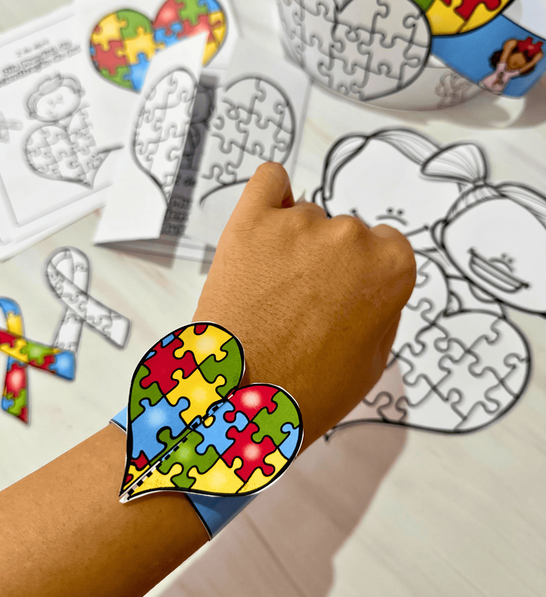 Kit Dia do Autismo em PDF para Educação Infantil — amostra 4: Para quem é indicado