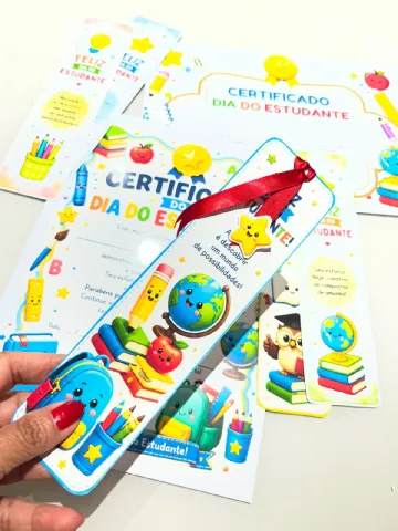 KIT DIA DO ESTUDANTE PARA IMPRIMIR — amostra 6: UM MIMO ESPECIAL PARA CELEBRAR QUEM AMA APRENDER