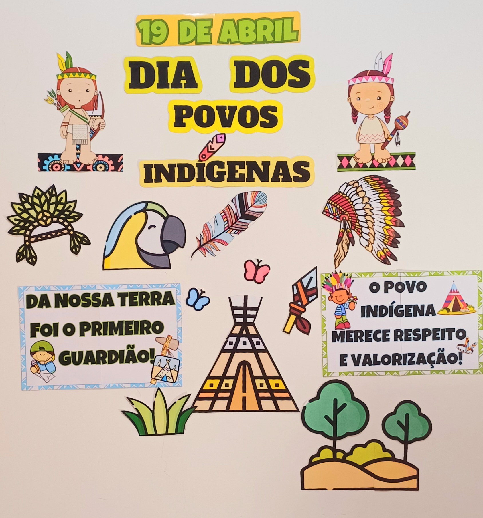 Kit dia do indígenas / povos originários – PDF para Imprimir — amostra 4: Trabalhe a data comemorativa 19/04 de uma forma…