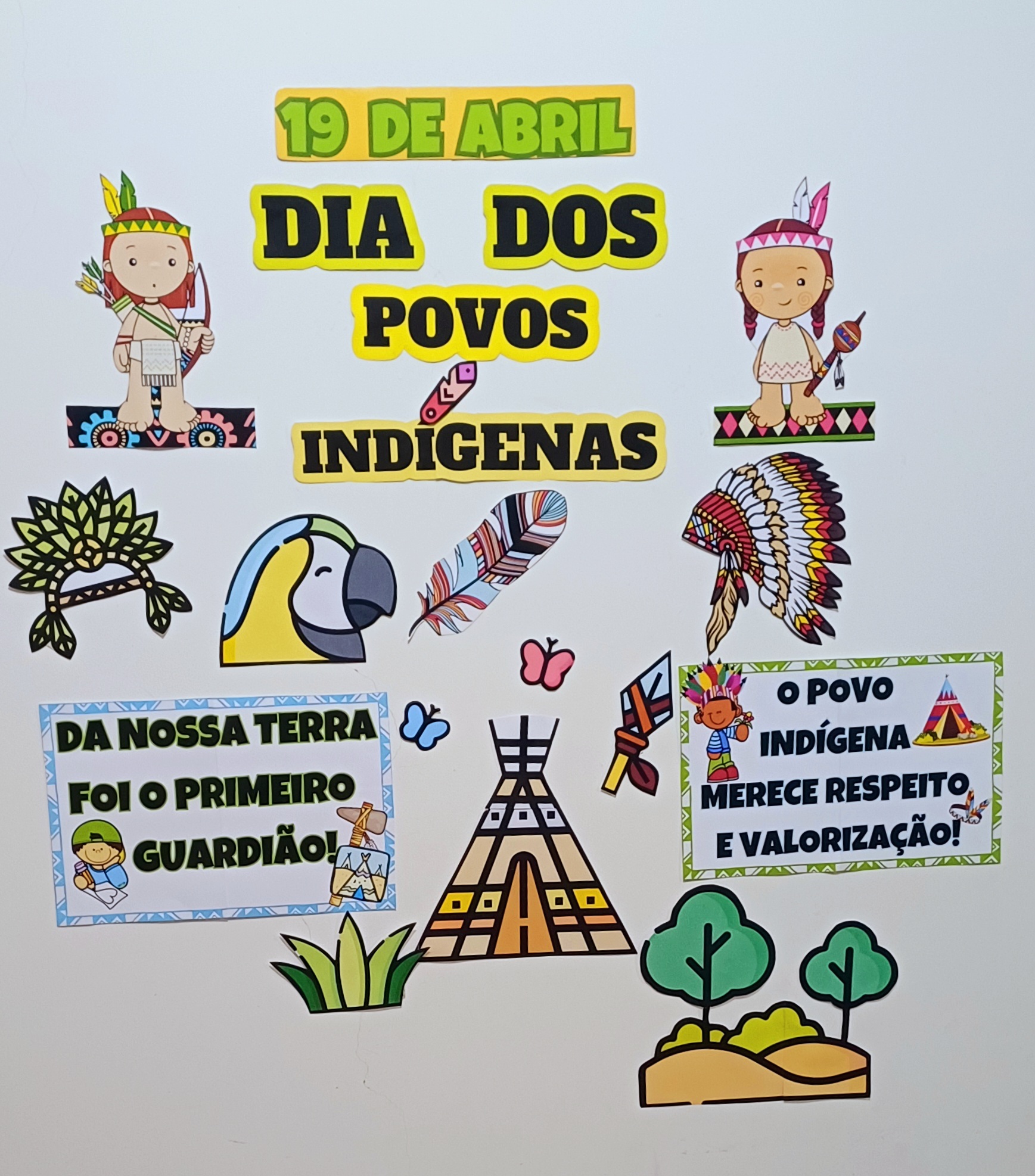 Kit dia do indígenas / povos originários – PDF para Imprimir — amostra 6: Trabalhe a data comemorativa 19/04 de uma forma…