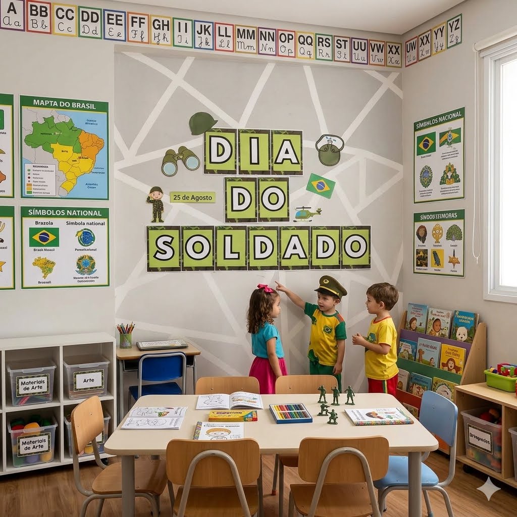 Kit dia do soldado – PDF para Imprimir | Educação Infantil e Anos Iniciais — capa do material